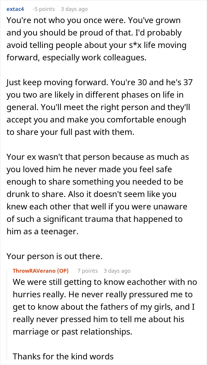 Widower Ends Relationship With Mom Of Two After Seeing A Different Side Of Her At A Work Party Widower Ends Relationship With Mom Of Two After Seeing A Different Side Of Her At A Work Party
