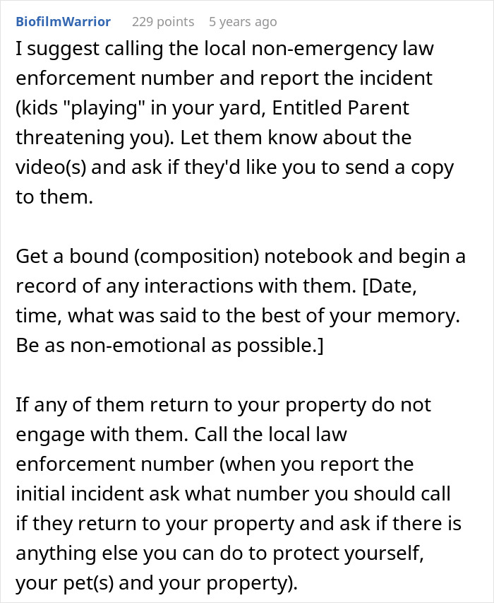 Rude Neighbor Says “If We Can Access It, We Can Use It,” Then Comes Face To Face With Guard Dog Rude Neighbor Says “If We Can Access It, We Can Use It,” Then Comes Face To Face With Guard Dog
