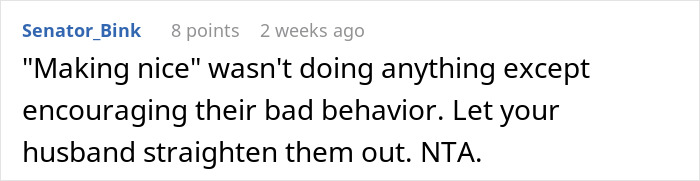Woman Lets Her Husband Go Hard On His Ex-In-Laws After Her Son Starts Asking Painful Questions