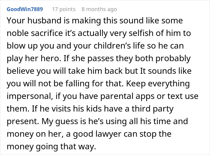 Husband Drops Everything To Help His Sick Ex Wife, Doesn't Care What His Current Wife Thinks Husband Drops Everything To Help His Sick Ex Wife, Doesn't Care What His Current Wife Thinks