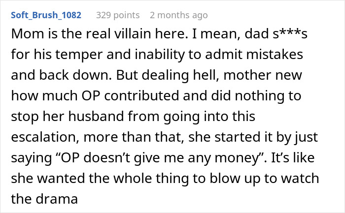 Dad Asks For $1K A Month While Daughter Covers Chores And Utilities, She Chooses The Door Instead Dad Asks For $1K A Month While Daughter Covers Chores And Utilities, She Chooses The Door Instead