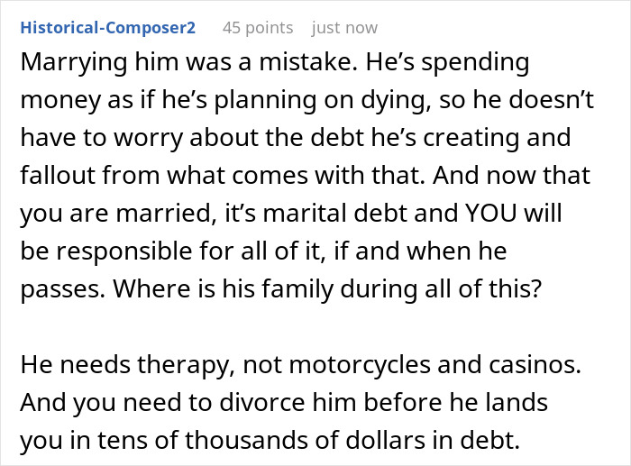 Woman Marries Jobless BF To Cover His Cancer Treatment, He Repays Her By Gambling Her Money Woman Marries Jobless BF To Cover His Cancer Treatment, He Repays Her By Gambling Her Money