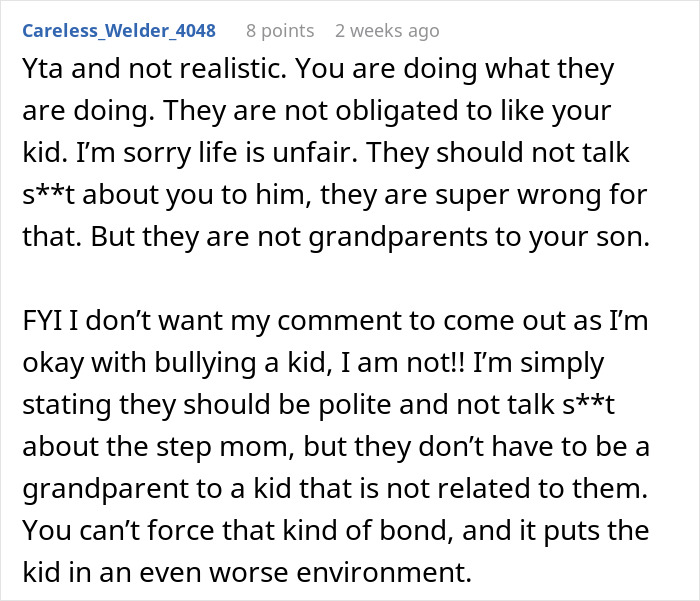 Woman Lets Her Husband Go Hard On His Ex-In-Laws After Her Son Starts Asking Painful Questions