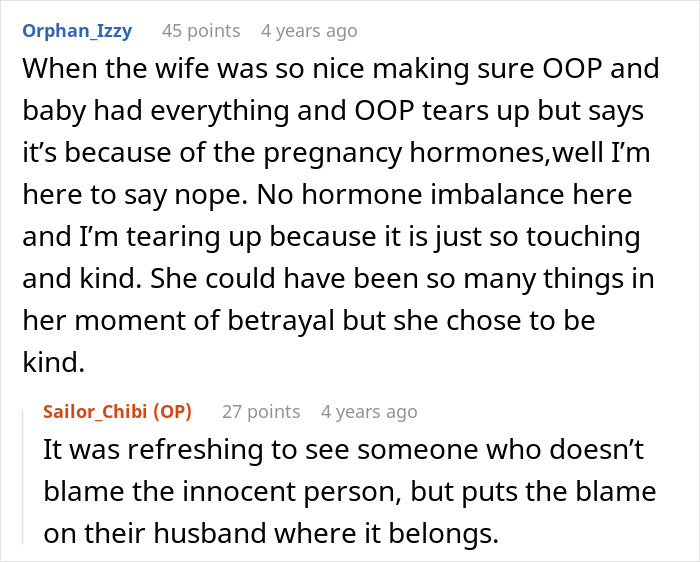 A pregnant woman is about to give birth and receives a nasty surprise from her boyfriend, a Reddit comment with user interactions. A pregnant woman is about to give birth and receives a nasty surprise from her boyfriend, a Reddit comment with user interactions.