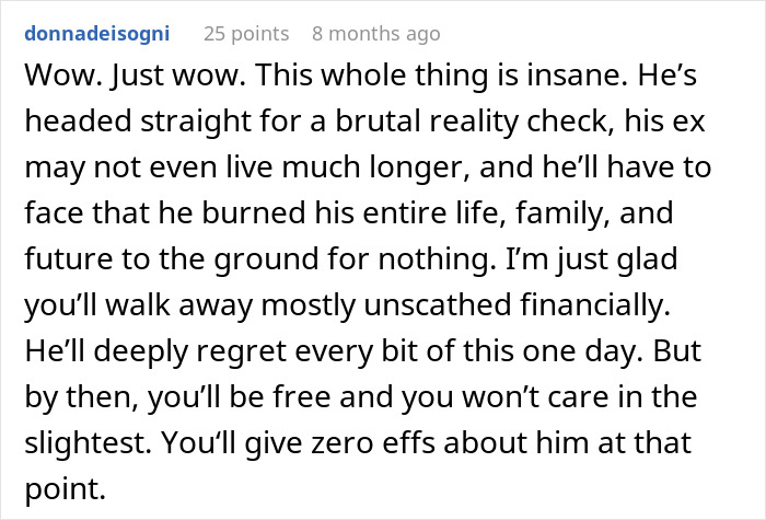 Husband Drops Everything To Help His Sick Ex Wife, Doesn't Care What His Current Wife Thinks Husband Drops Everything To Help His Sick Ex Wife, Doesn't Care What His Current Wife Thinks