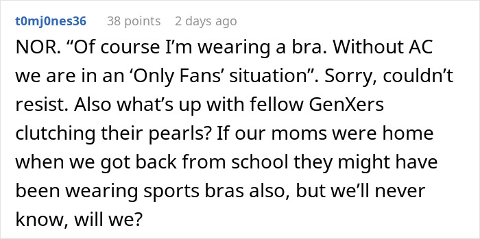 MIL Can&rsquo;t Believe What Her Son&rsquo;s Wife Is Wearing At Home, Especially Around Their 3YO Son
