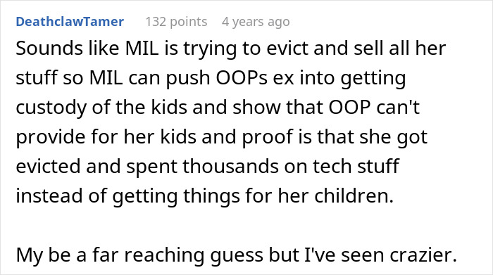 Psycho MIL Hell-Bent On Kicking Out Son's Fam, Arrested After Trying To Steal DIL's $6K Electronics