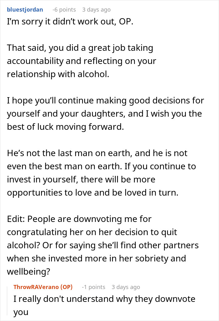 Widower Ends Relationship With Mom Of Two After Seeing A Different Side Of Her At A Work Party Widower Ends Relationship With Mom Of Two After Seeing A Different Side Of Her At A Work Party