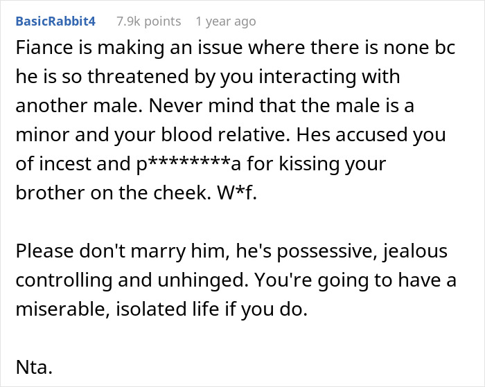 Jealous Fianc&eacute; Goes Ballistic And Calls Off Wedding, Mad As Fianc&eacute;e Hugs And Kisses Bro On The Cheek