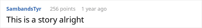 A short comment saying This is a story alright, in response to a coworker ending his job. A short comment saying This is a story alright, in response to a coworker ending his job.