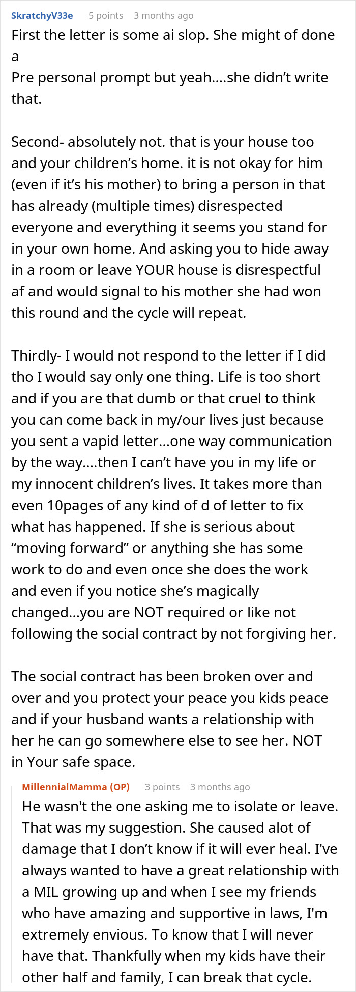 Woman Goes 3 Years Without Talking To MIL, Shocked When She Comes Home To A Reconciliation Letter Woman Goes 3 Years Without Talking To MIL, Shocked When She Comes Home To A Reconciliation Letter