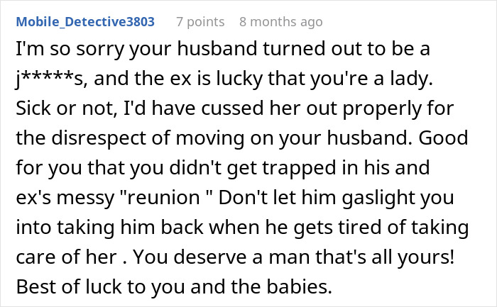 Husband Drops Everything To Help His Sick Ex Wife, Doesn't Care What His Current Wife Thinks Husband Drops Everything To Help His Sick Ex Wife, Doesn't Care What His Current Wife Thinks