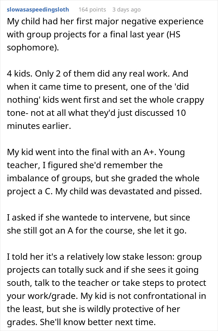 Person Has To Deal With Lazy People During Group Project, Finds The Perfect Way To Make Them Fail Person Has To Deal With Lazy People During Group Project, Finds The Perfect Way To Make Them Fail
