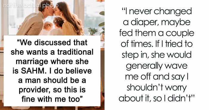 Christian Guy Agrees To Strict Gender Roles In The Family, Upset Wife Actually Enforces Them