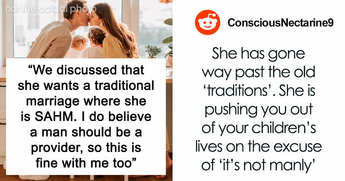Christian Guy Agrees To Strict Gender Roles In The Family, Upset Wife Actually Enforces Them