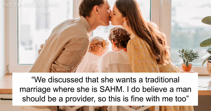 Christian Guy Agrees To Strict Gender Roles In The Family, Upset Wife Actually Enforces Them