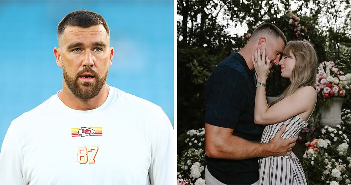 Internet Trolls Travis Kelce For Crying During Wedding Vows With Taylor Swift: “Gonna Cry Big In The Future”