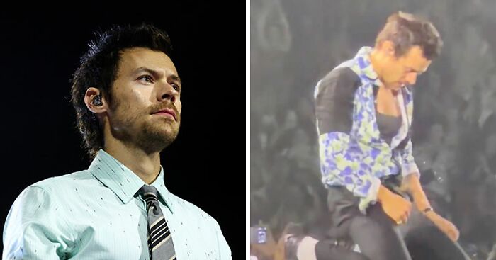 Harry Styles’ “Package” Accidentally Exposed On Stage Due To Wardrobe Malfunction