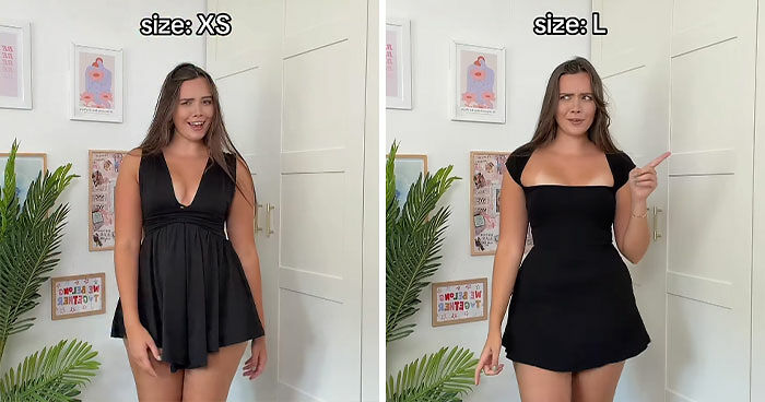 Woman’s Viral Dress Experiment Challenges Everything People Believe About Clothing Sizes, Experts Weigh In