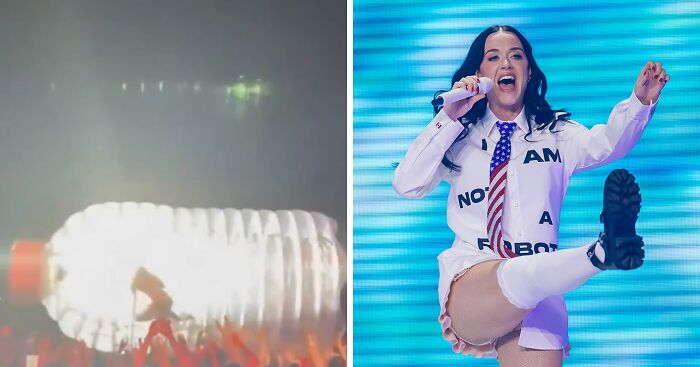 Katy Perry Winds Up Trapped Inside A Bottle After Bizarre Stunt Goes Terribly Wrong
