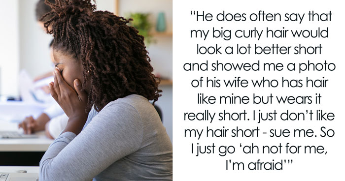 Woman’s Creepy Coworker Cut Off Her Hair After Months Of Weird Comment, Blames It On “Intrusive Thought”
