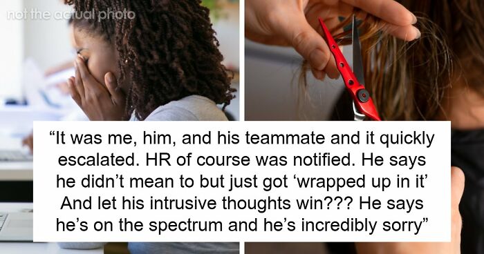 Woman Involves HR And Police After Coworker Chops Her Hair Off And Blames Being On The Spectrum