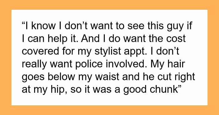 Woman Involves HR And Police After Coworker Chops Her Hair Off And Blames Being On The Spectrum