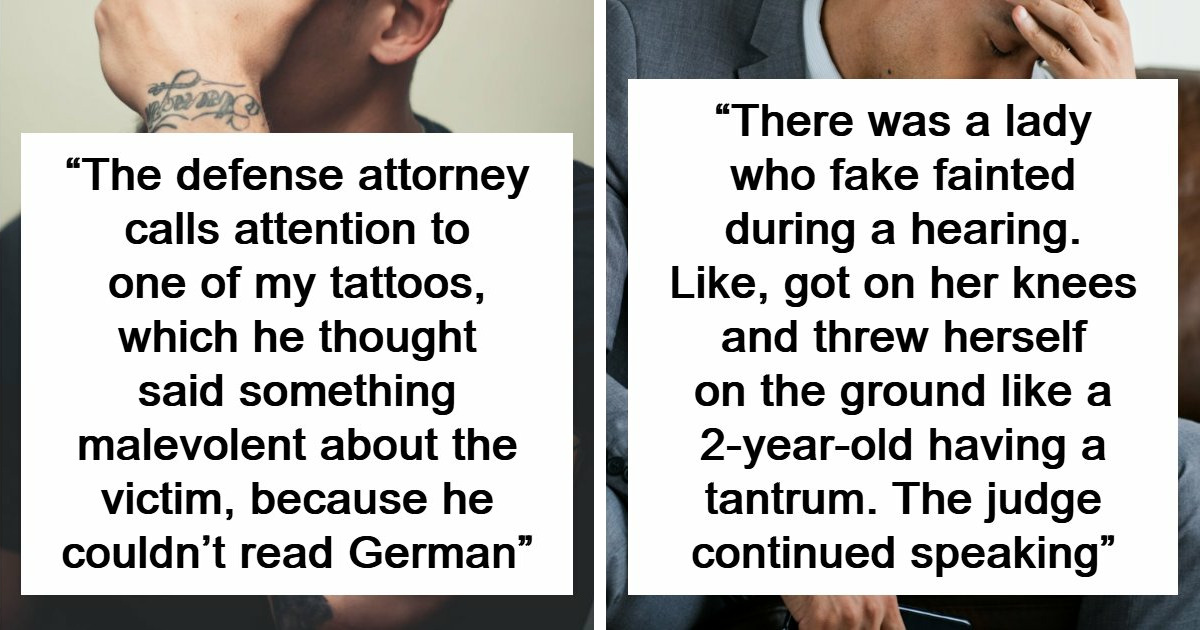 57 Courtroom Stories That Sound Too Wild To Be Real | Bored Panda