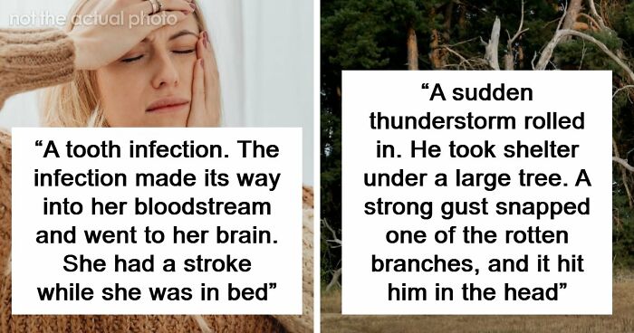“I Didn’t Even Know That Was Possible: 80 Of The Most Shocking And Unusual Ways People Have Lost Their Lives