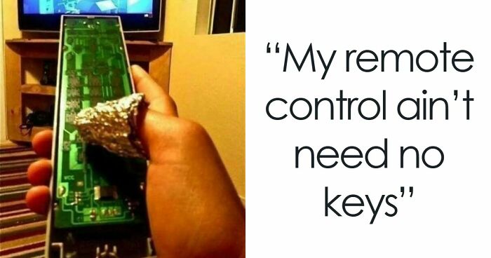 93 Times People Came Up With The Most Wild And Unhinged Ways To Fix Something