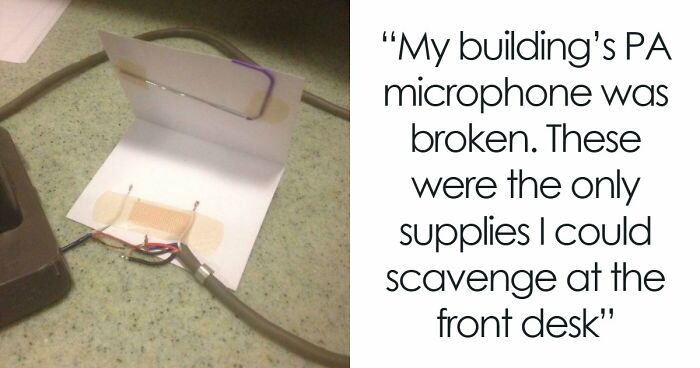 93 Times People Came Up With The Most Wild And Unhinged Ways To Fix Something