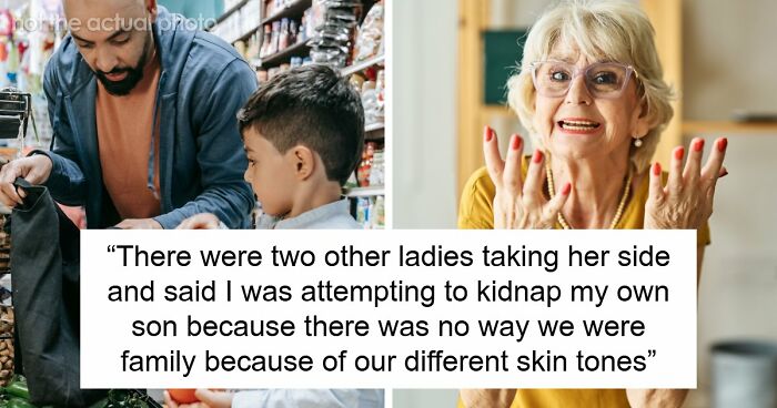 Old Karen Convinces Other Shoppers And The Manager This Guy Was Trying To Kidnap His Own Stepson