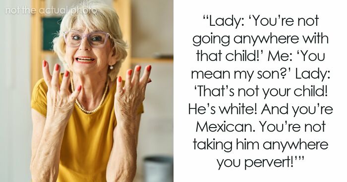 Old Karen Convinces Other Shoppers And The Manager This Guy Was Trying To Kidnap His Own Stepson