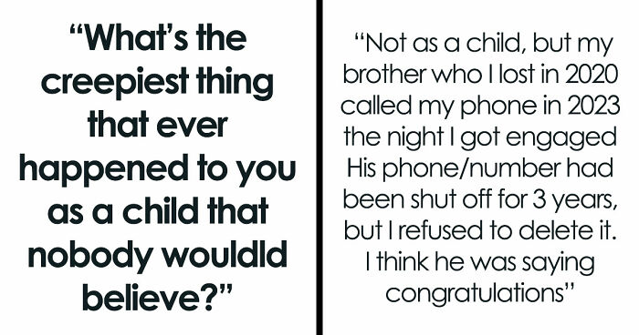 43 Childhood Experiences So Unbelievable That They Sound Fictional
