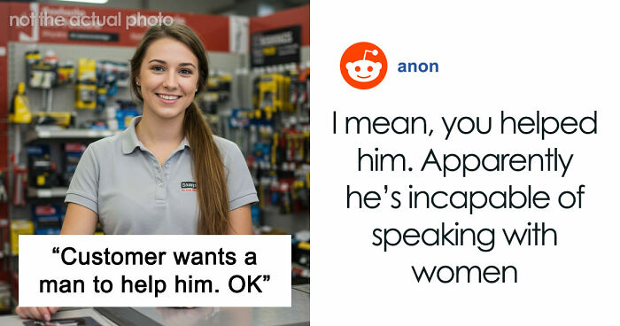 Customer Demands Help From A Man, Leaves Woman Rolling Her Eyes