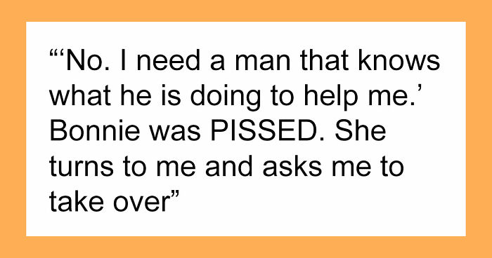 Customer Demands Help From A Man, Leaves Woman Rolling Her Eyes