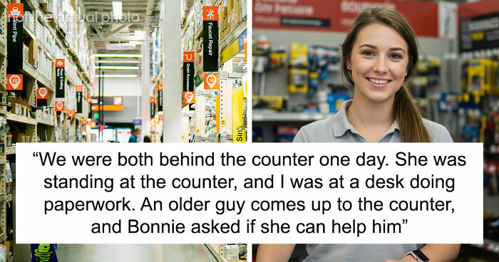 Customer Demands Help From A Man, Leaves Woman Rolling Her Eyes