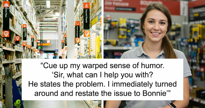 Customer Demands Help From A Man, Leaves Woman Rolling Her Eyes