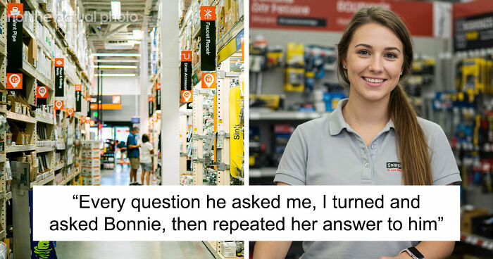 Customer Demands Help From A Man, Leaves Woman Rolling Her Eyes