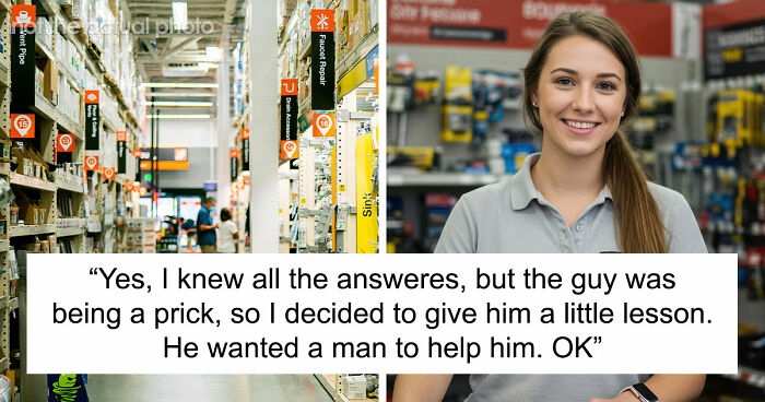 Customer Demands Help From A Man, Leaves Woman Rolling Her Eyes