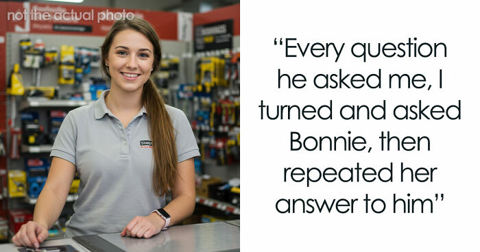 Customer Demands Help From A Man, Leaves Woman Rolling Her Eyes