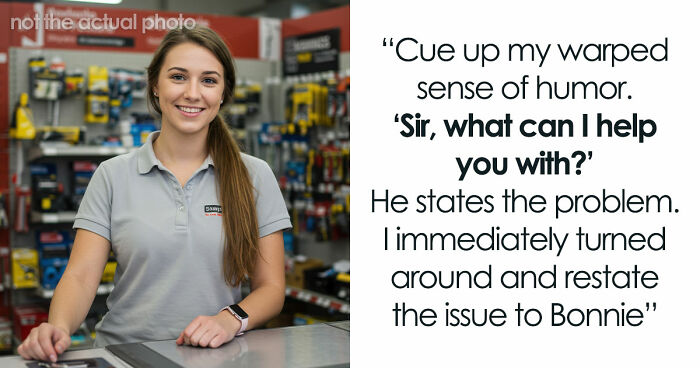 Customer Demands Help From A Man, Leaves Woman Rolling Her Eyes