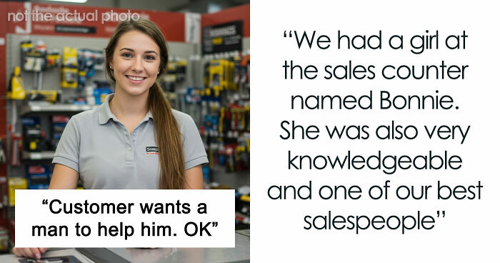 Customer Demands Help From A Man, Leaves Woman Rolling Her Eyes