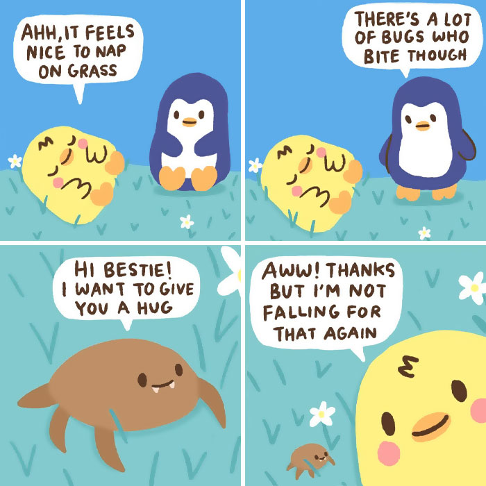 62 “Wholesome Comics” By This Artist That Might Help Heal Your Heart (New Pics)