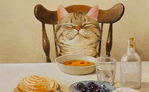 42 Whimsical Cat Illustrations By Ricky Wei Showing Cats Doing Everyday Things Like Humans
