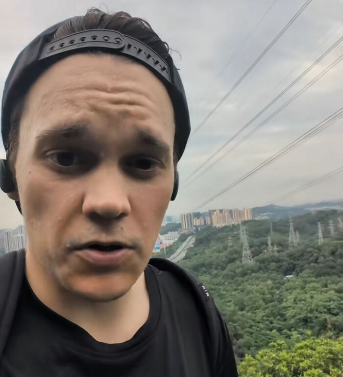 Man documenting his journey at a Chinese fat camp, reflecting on his before-and-after experience and transformation. Man documenting his journey at a Chinese fat camp, reflecting on his before-and-after experience and transformation.