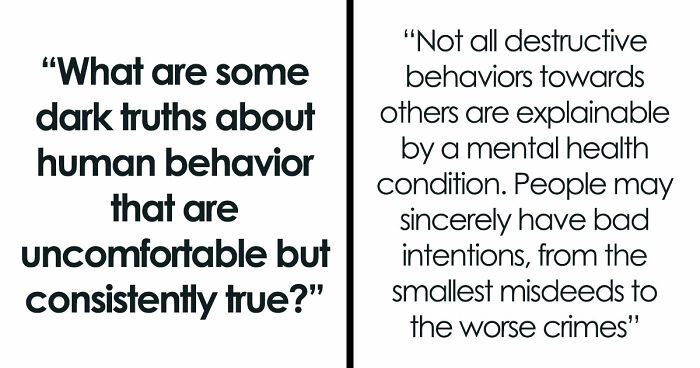 32 Brutally Honest Truths About Human Behavior That Most People Would Rather Not Think About