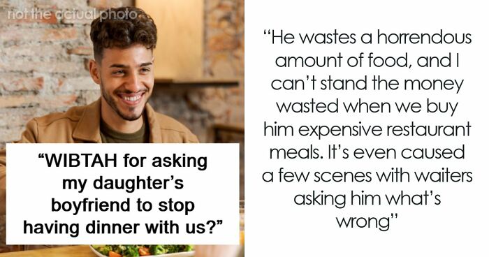 Daughter Defends Her BF’s Bizarre And Costly Dinner Table Habit After Mom Asks To Make Him Stop It