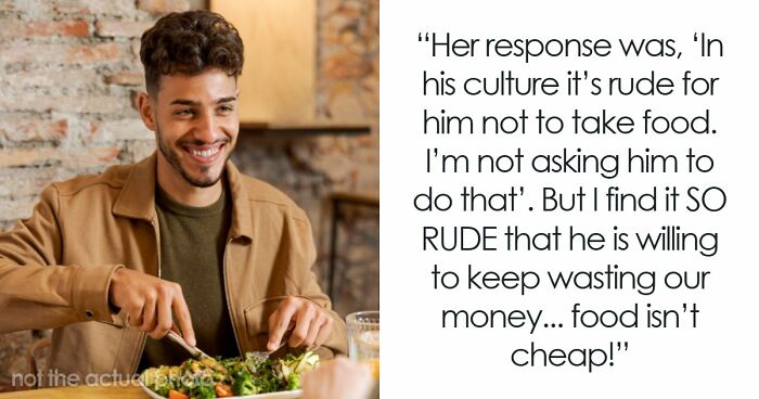 Daughter Defends Her BF’s Bizarre And Costly Dinner Table Habit After Mom Asks To Make Him Stop It