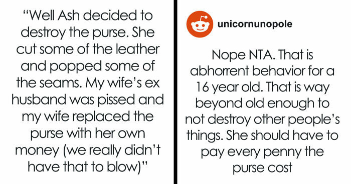 Jealous 15YO Slashes Stepsister’s $6K Designer Purse, Dad Makes Her Pay Every Dollar Back